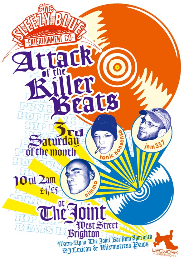 sleezy killer beats poster